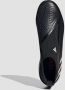 Adidas Predator Edge.3 Veterloze Firm Ground Voetbalschoenen Core Black Cloud White Vivid Red Dames - Thumbnail 2