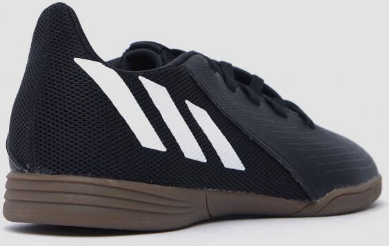 Adidas predator edge.4 in voetbalschoenen zwart kinderen