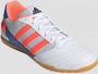 Adidas Performance Super Sala Sr. zaalvoetbalschoenen wit koraal blauw - Thumbnail 6