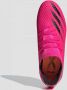 Adidas Kids adidas X Ghosted.3 Gras Voetbalschoenen (FG) Kids Roze Zwart Oranje - Thumbnail 5