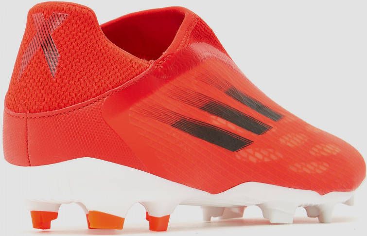 Adidas x speedflow.3 laceless fg voetbalschoenen rood