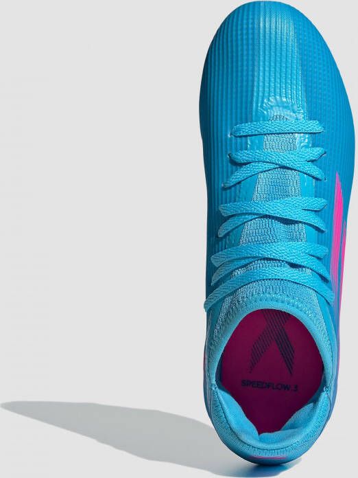 Adidas x speedflow.3 fg voetbalschoenen blauw kinderen