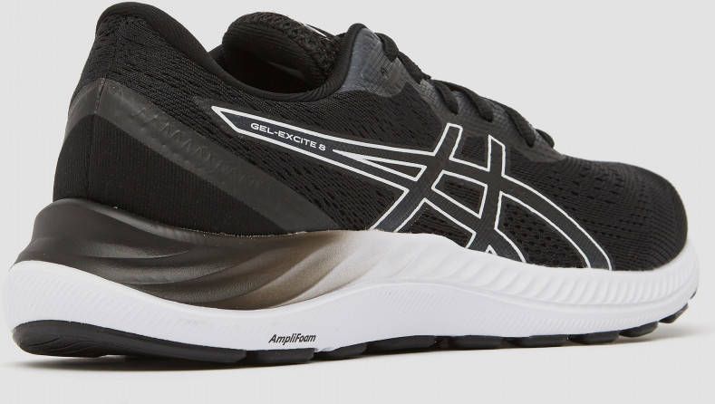 ASICS gel excite 8 hardloopschoenen zwart wit dames