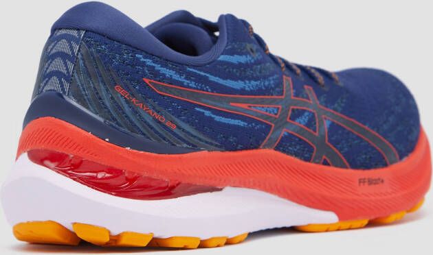 ASICS gel-kayano 29 hardloopschoenen blauw rood heren