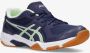 ASICS Gel-Rocket 10 1072A056-407 Vrouwen Marineblauw Volleybalschoenen - Thumbnail 6