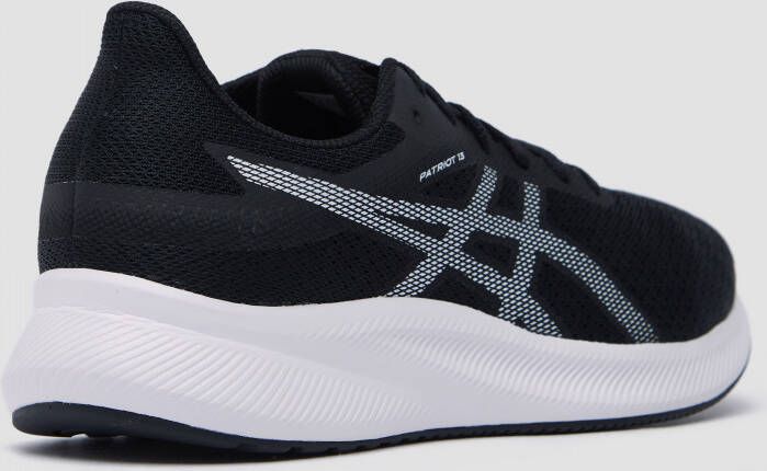 ASICS patriot 13 hardloopschoenen zwart wit heren