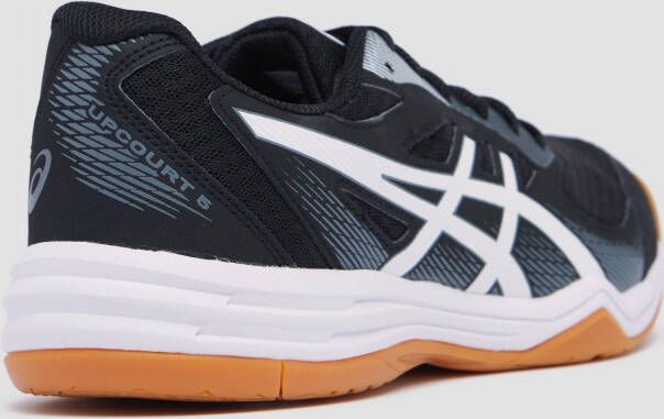 ASICS upcourt 5 indoorschoenen zwart wit heren