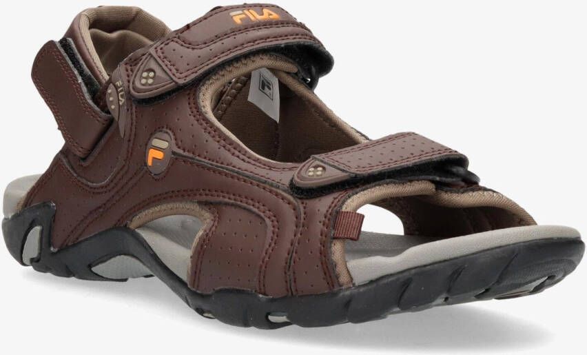 Fila clift wandelsandalen bruin heren