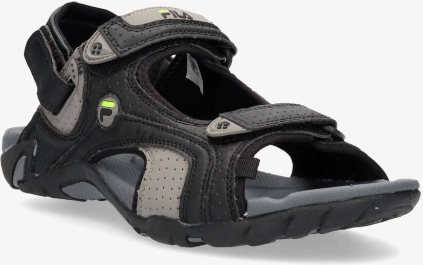 Fila clift wandelsandalen zwart grijs heren