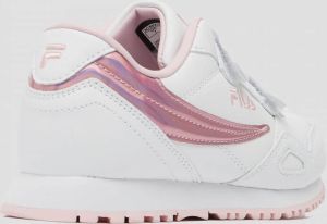 Fila euro jogger 4 sneakers wit roze kinderen
