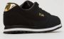 Fila euro jogger 4 sneakers zwart goud dames - Thumbnail 2