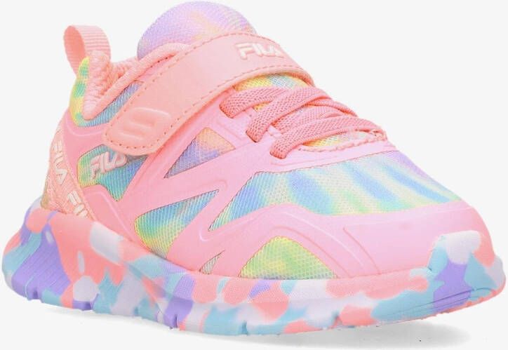 Fila galaxia 5 mash up sneakers roze kinderen