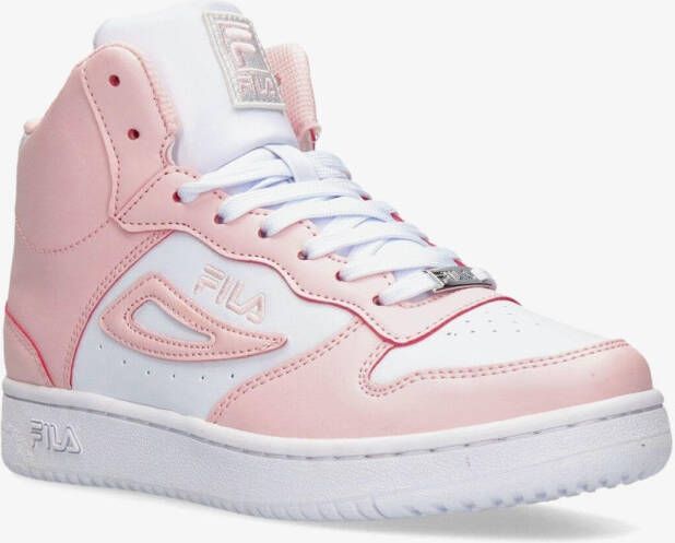Fila lnx 100-tn mid sneakers wit roze dames