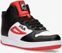 Fila lnx 100 tn mid sneakers zwart wit kinderen - Thumbnail 2