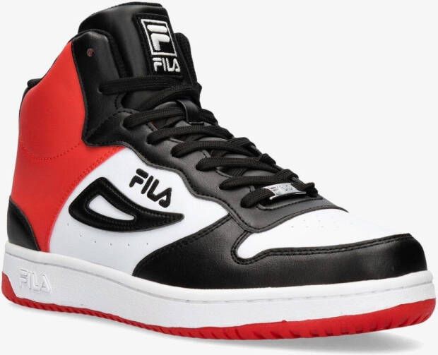 Fila lnx 100 tn sp mid sneakers rood zwart heren