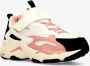 Fila Ray Tracer Strap Beige Sneakers Klittenband Meisjes - Thumbnail 2