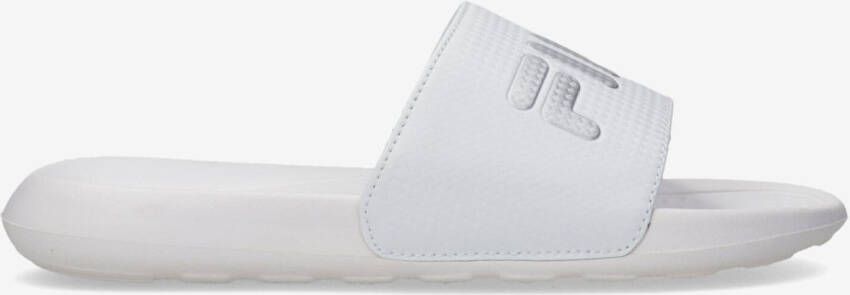 Fila slippers wit zilver dames