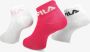 Fila sokken 3-pack roze wit dames - Thumbnail 2