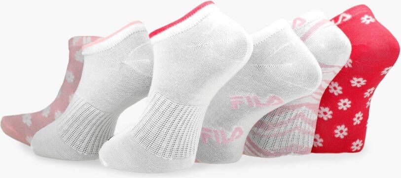 Fila sokken wit roze dames