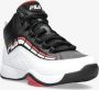 Fila spitfire 3 sneakers zwart wit kinderen - Thumbnail 2