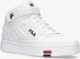 Fila V-10 Wit Hoge Sneakers Heren - Thumbnail 2