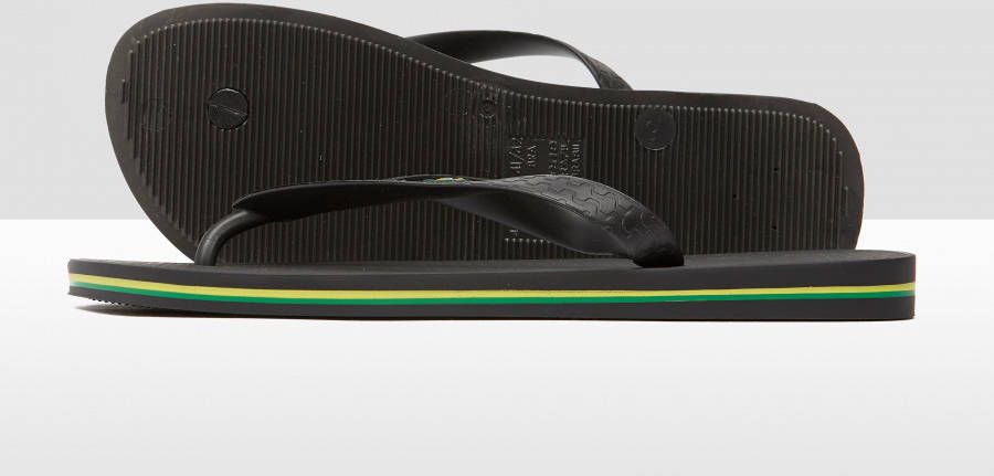 Ipanema classic brasil slippers zwart groen heren