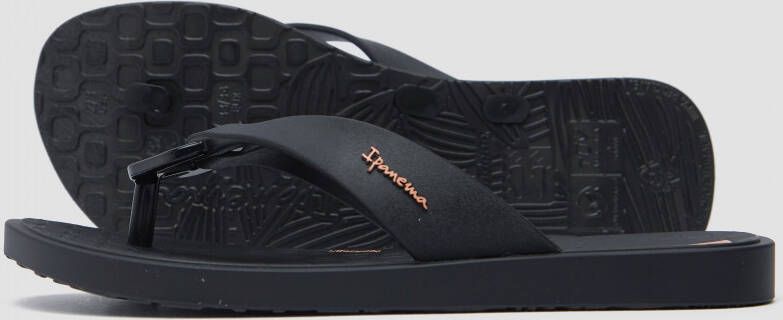 Ipanema nexo slippers zwart kinderen