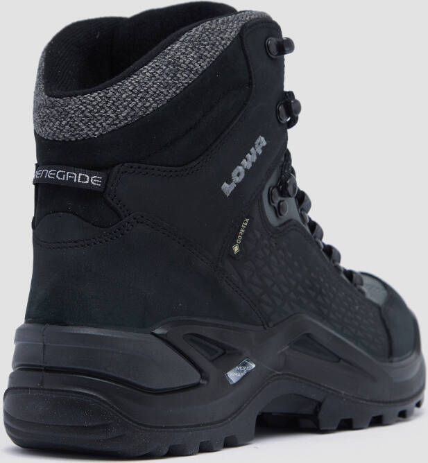 Lowa renegade gtx warm wandelschoenen zwart grijs heren