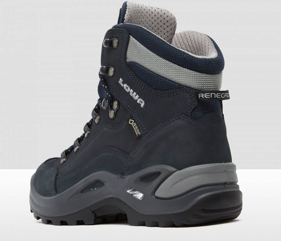 Lowa renegade mid gore tex wandelschoenen blauw dames