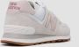 New Balance 574 sneakers wit ecru lichtroze - Thumbnail 10