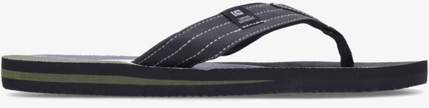NICOBOCO piker slippers zwart grijs heren