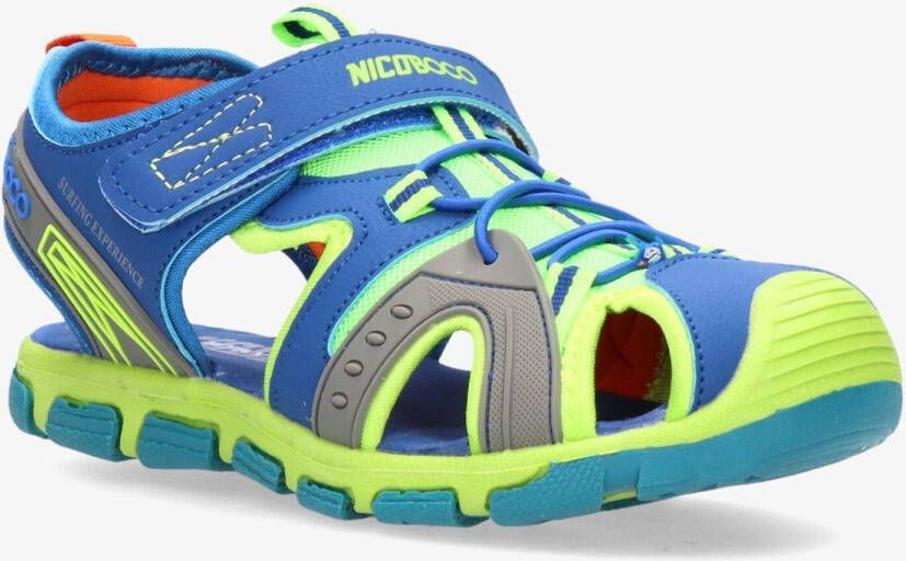 NICOBOCO toe 23 wandelsandalen blauw kinderen