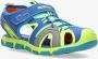 Nicoboco Toe 23 Blauw Outdoorsandalen Jongens - Thumbnail 2