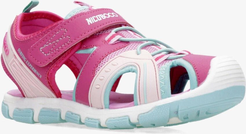 NICOBOCO toe 23 wandelsandalen roze kinderen