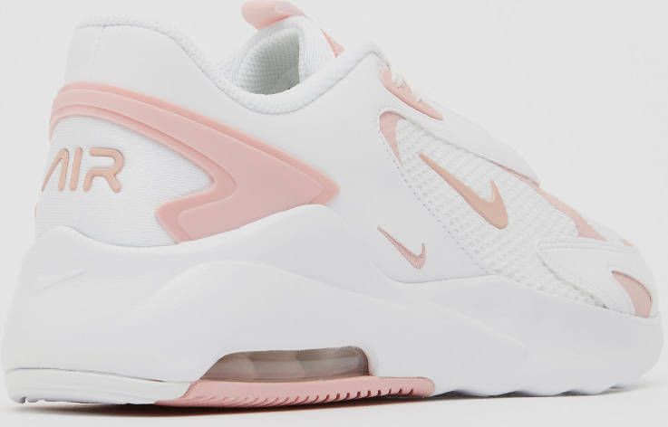 Nike air max bolt sneakers wit roze dames