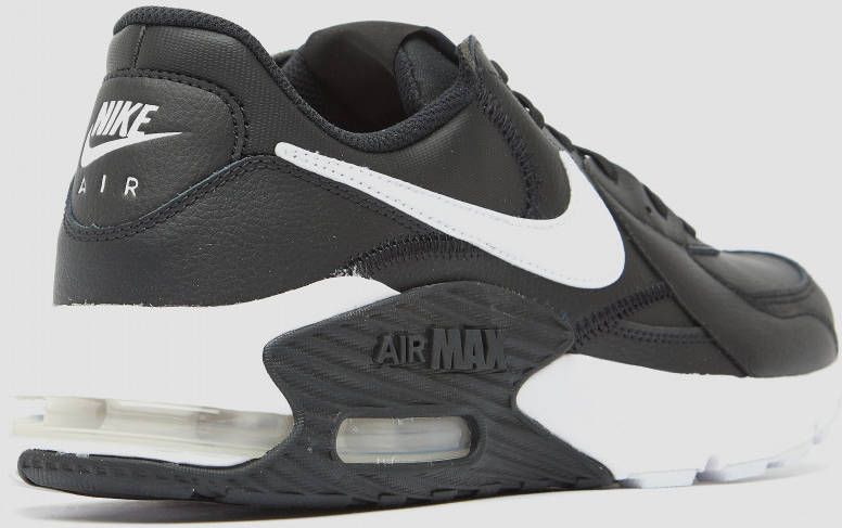Nike air max excee leather sneakers zwart wit heren