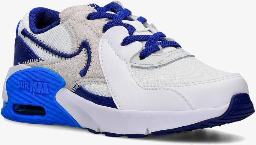 Nike air max excee ps sneakers wit blauw kinderen