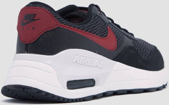 Nike air max systm sneakers zwart rood kinderen