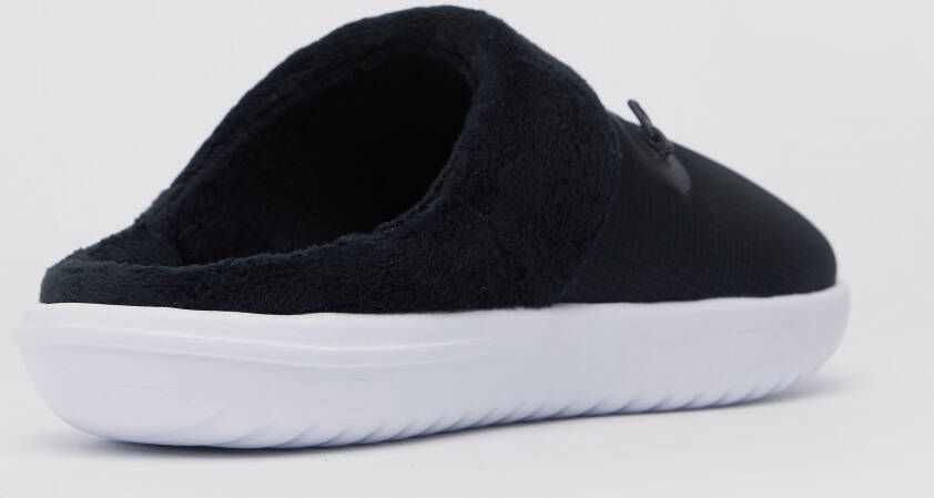 Nike burrow pantoffels zwart wit dames