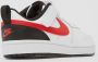 Nike Court Borough Low 2 (GS) sneakers wit rood zwart - Thumbnail 12