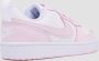 Nike court borough low 2 se1 sneakers wit roze dames kinderen - Thumbnail 3