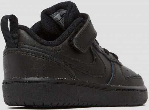 Nike court borough low 2 sneakers zwart baby