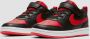 Nike court borough low 2 sneakers zwart rood kinderen - Thumbnail 11