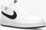 Nike court borough low recraft classic sneakers wit zwart kinderen - Thumbnail 3