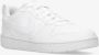 Nike court borough low recraft classic sneakers wit zwart kinderen - Thumbnail 2