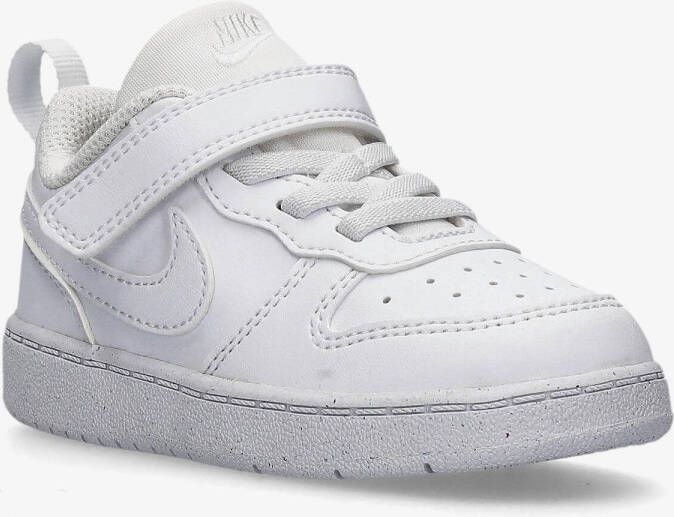 Nike court borough low recraft sneakers wit kinderen