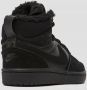 Nike court borough mid 2 sneakers zwart kinderen - Thumbnail 3