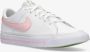 Nike Court Legacy sneakers wit lichtroze geel - Thumbnail 11