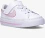 Nike court legacy sneakers wit roze kinderen - Thumbnail 3