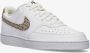 Nike court vision low sneakers wit bruin dames - Thumbnail 3